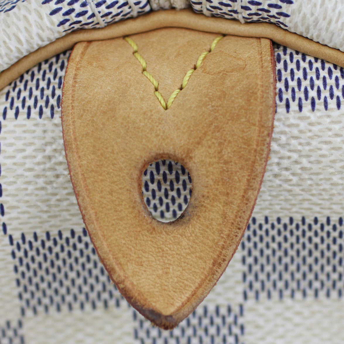 Louis Vuitton Speedy 30 Damier Azur Tab