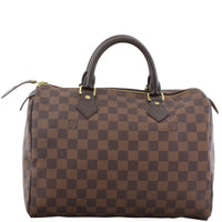 Louis Vuitton Speedy 30 Damier Ebene Back