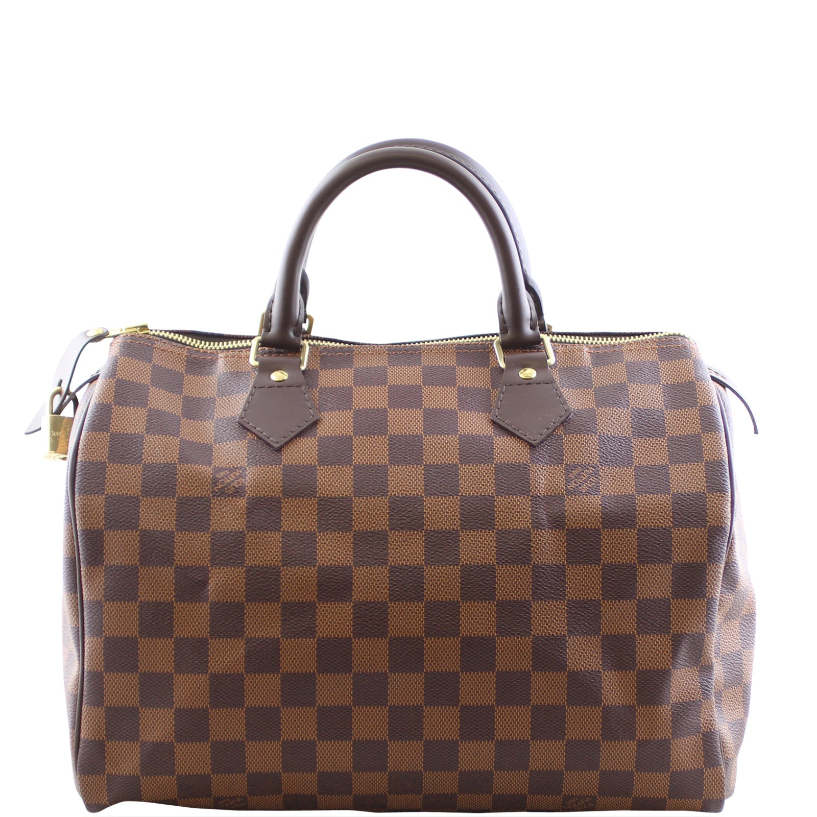 Louis Vuitton Speedy 30 Damier Ebene Back