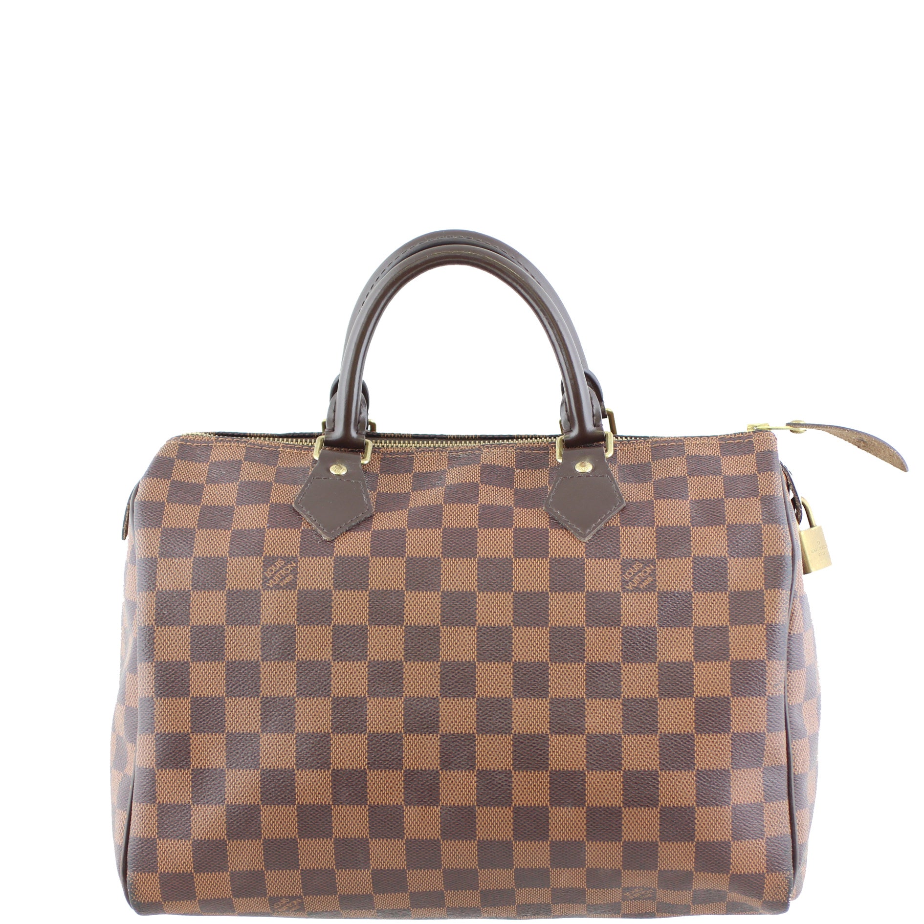 Louis Vuitton Speedy 30 Damier Ebene Front