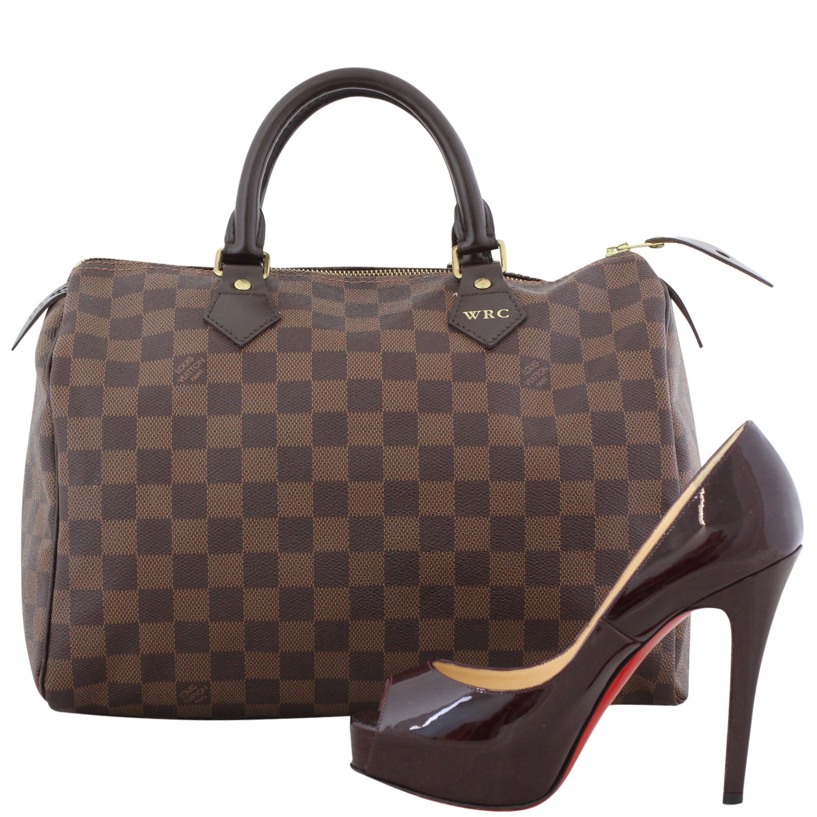 Louis Vuitton Speedy 30 Damier Ebene Scale