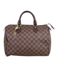 Louis Vuitton Speedy 30 Damier Ebene Front