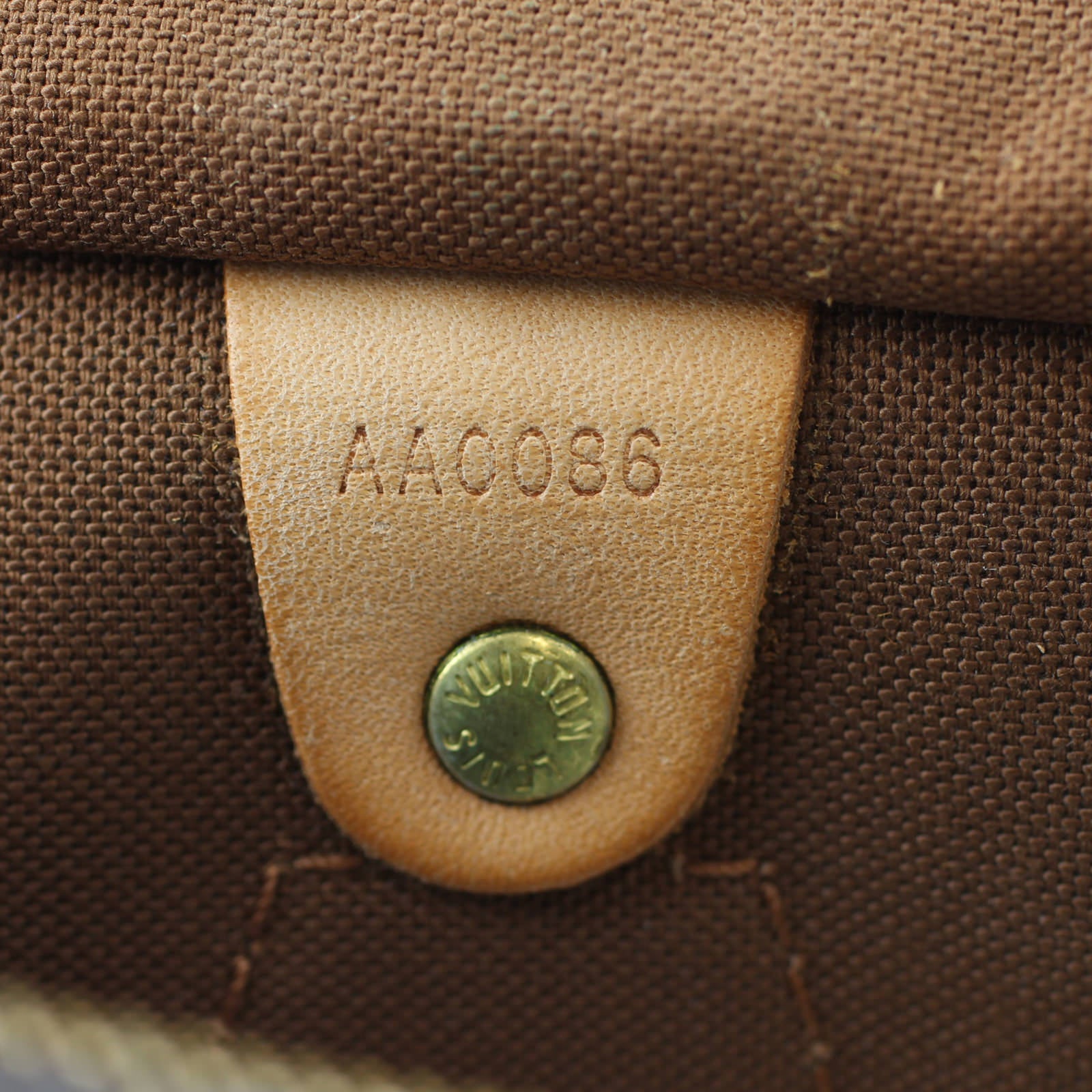 Louis Vuitton Speedy 30 Monogram date code