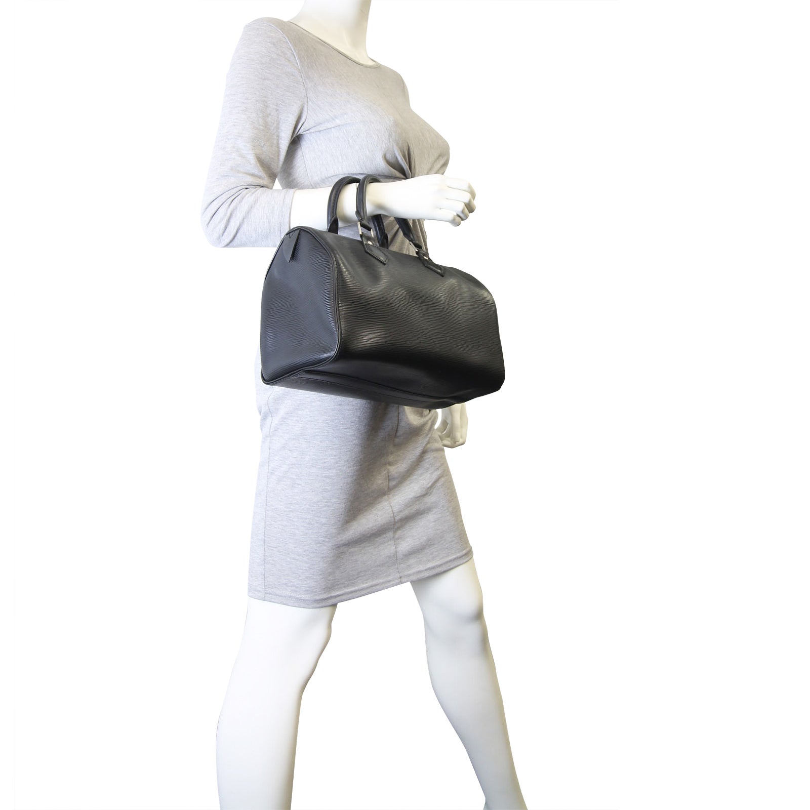 Louis Vuitton Speedy 30 Epi mannequin