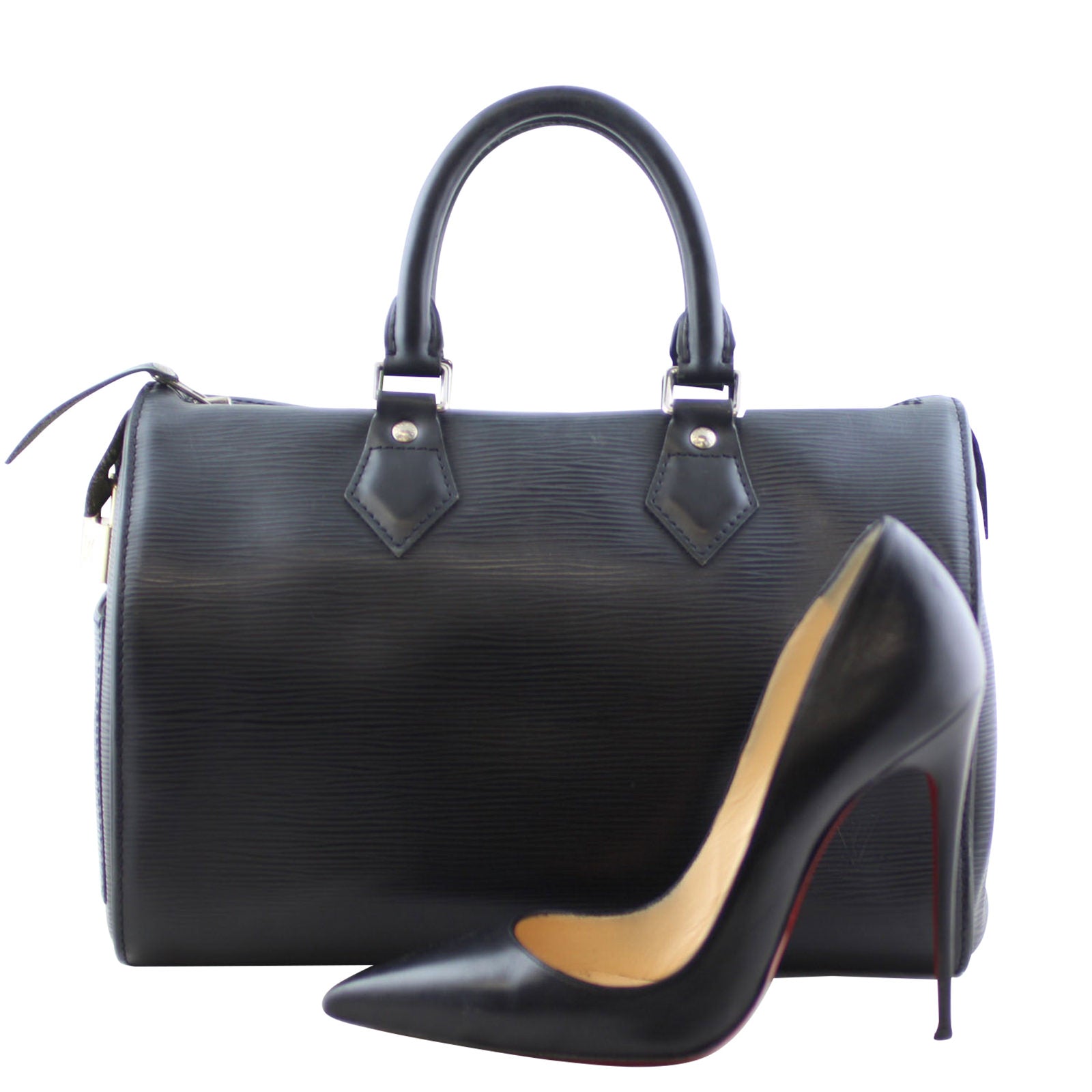 Louis Vuitton Speedy 30 Epi scale