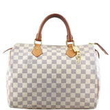 Louis Vuitton Speedy 30 Damier Azur Front