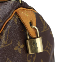 Louis Vuitton Speedy 30 Monogram lock