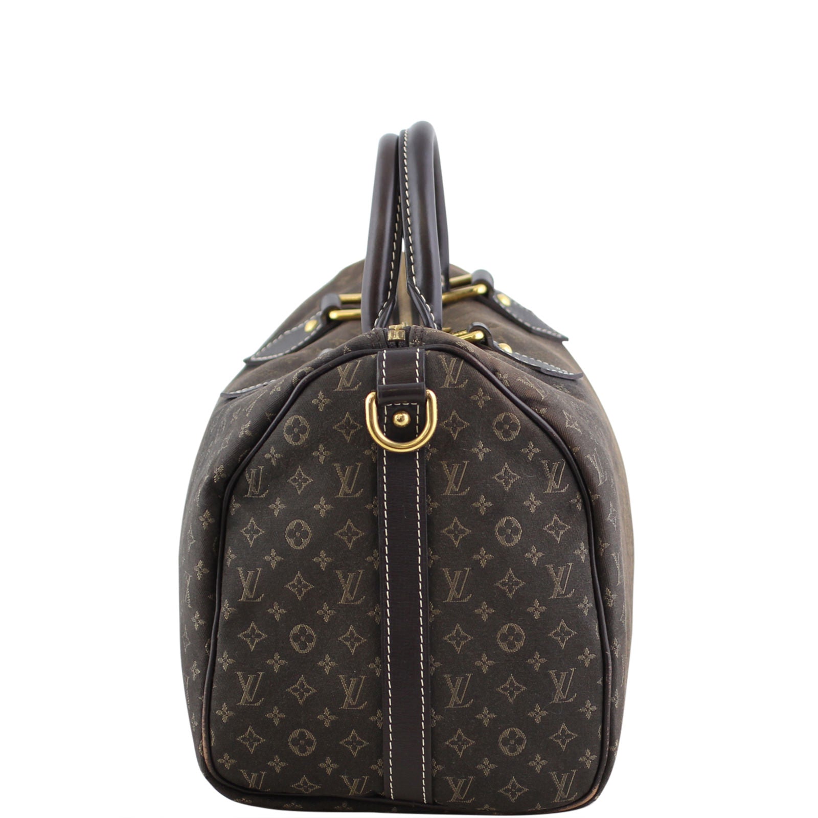 Louis Vuitton Speedy 30 Bandouliere Encre Monogram Idylle left