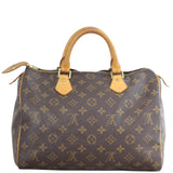 Louis Vuitton Speedy 30 Monogram Back