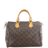 Louis Vuitton Speedy 30 Monogram Back