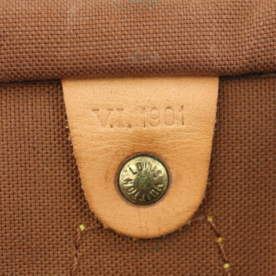 Louis Vuitton Speedy 30 Monogram Code