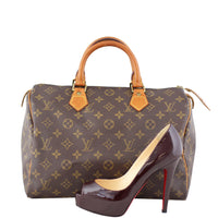 Louis Vuitton Speedy 30 Monogram Scale