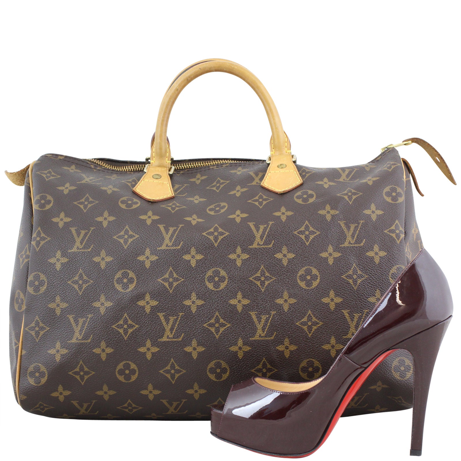 Louis Vuitton Speedy 30 Monogram Scale