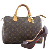 Louis Vuitton Speedy 30 Monogram Scale