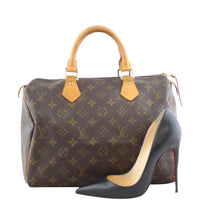 Louis Vuitton Speedy 30 Monogram Scale