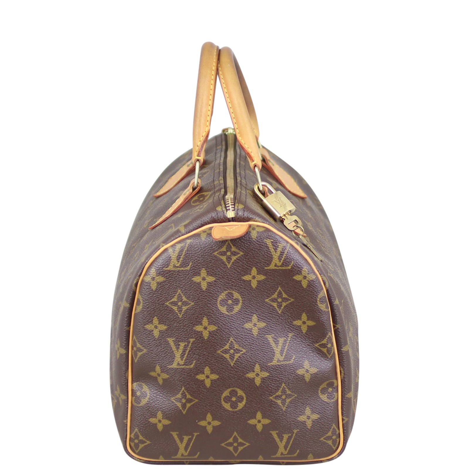 Louis Vuitton Speedy 30 Monogram Side