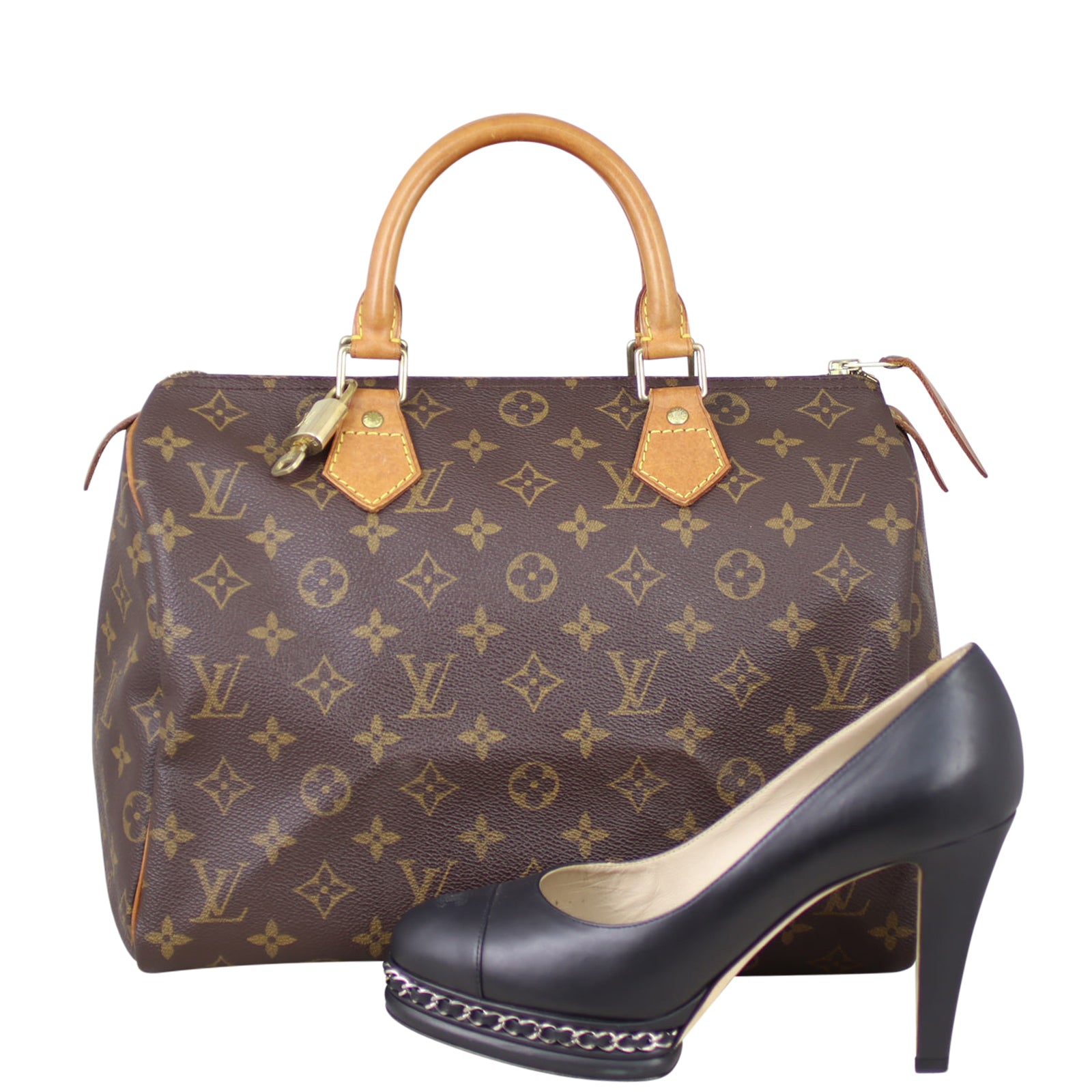 Louis Vuitton Speedy 30 Monogram Shoe