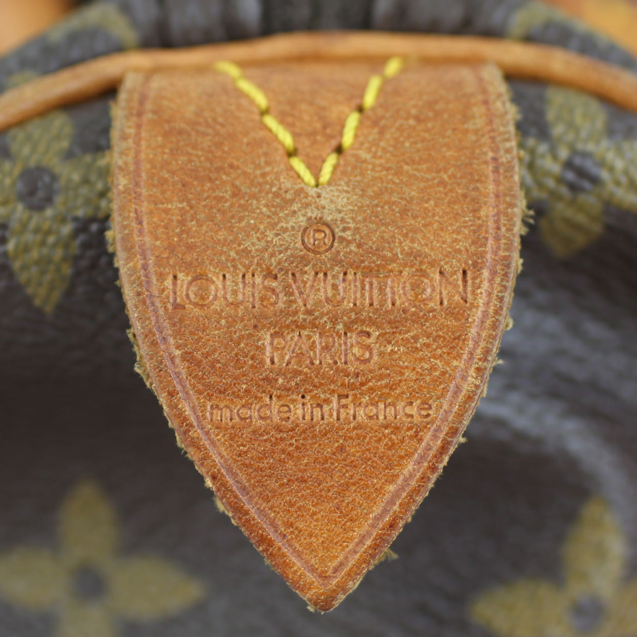 Louis Vuitton Speedy 30 Monogram Stamp