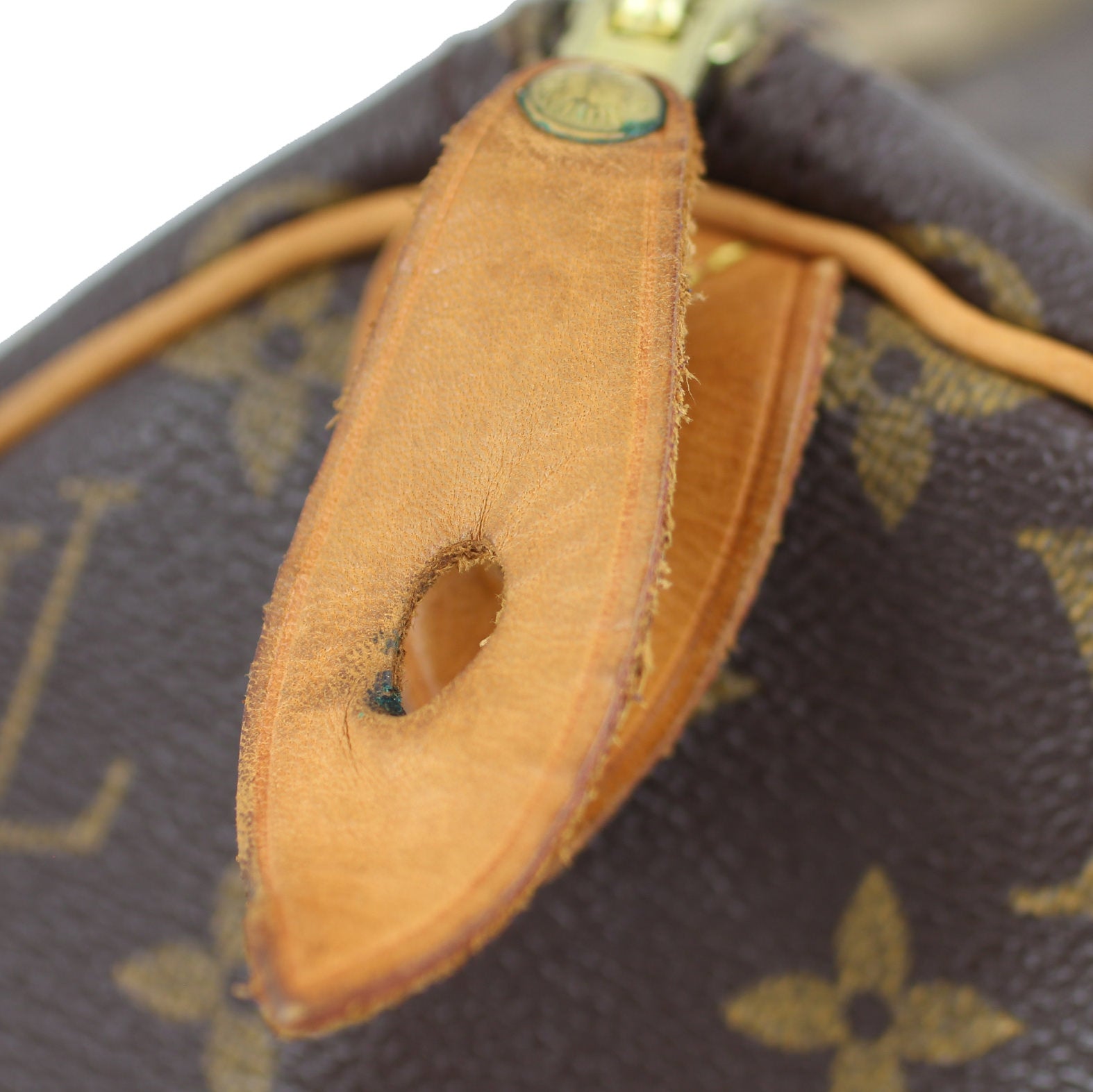 Louis Vuitton Speedy 30 Monogram Tab