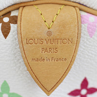 Louis Vuitton Speedy 30 Monogram White Multicolore Stamp