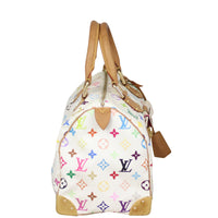 Louis Vuitton Speedy 30 Multicolore White Side