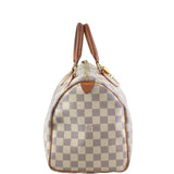 Louis Vuitton Speedy 30 Damier Azur Right