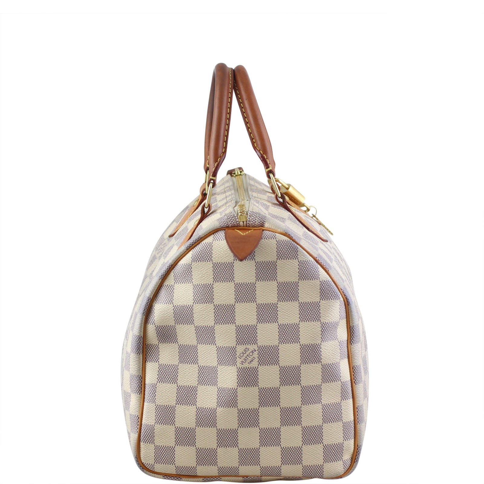 Louis Vuitton Speedy 30 Damier Azur Right