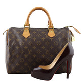 Louis Vuitton Speedy 30 Monogram shoe