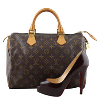 Louis Vuitton Speedy 30 Monogram shoe