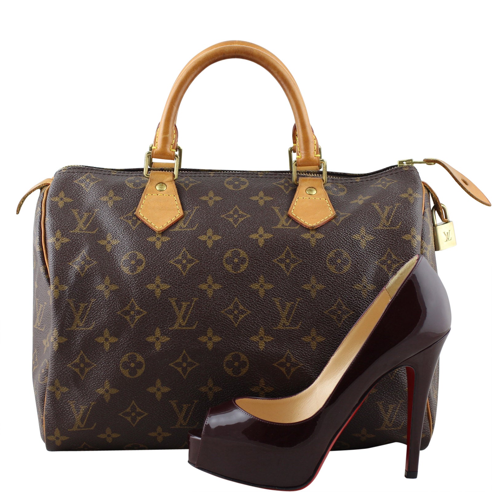 Louis Vuitton Speedy 30 Monogram shoe