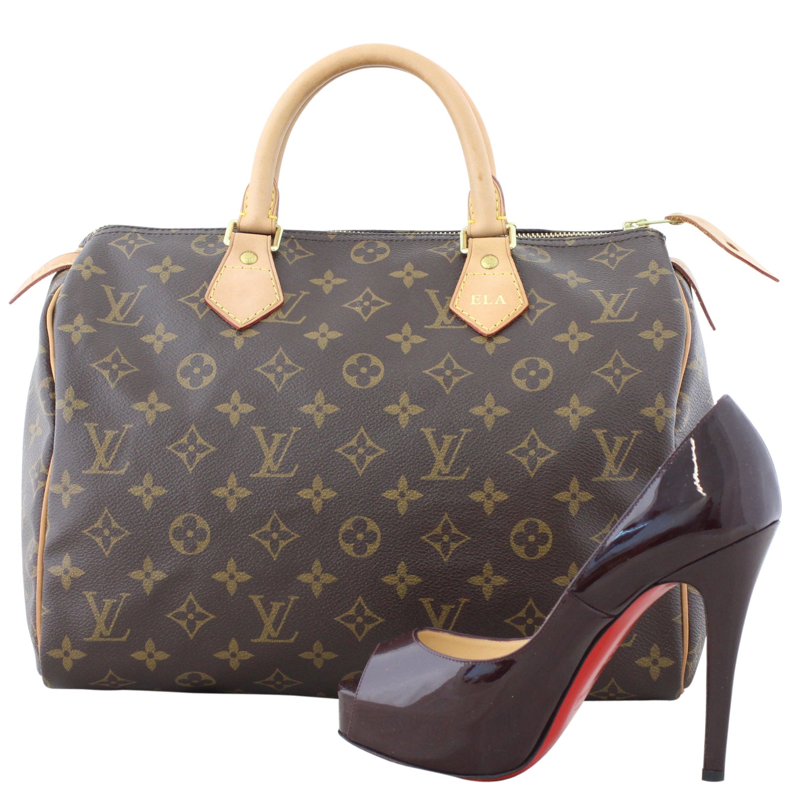Louis Vuitton Speedy 30 Monogram Shoe