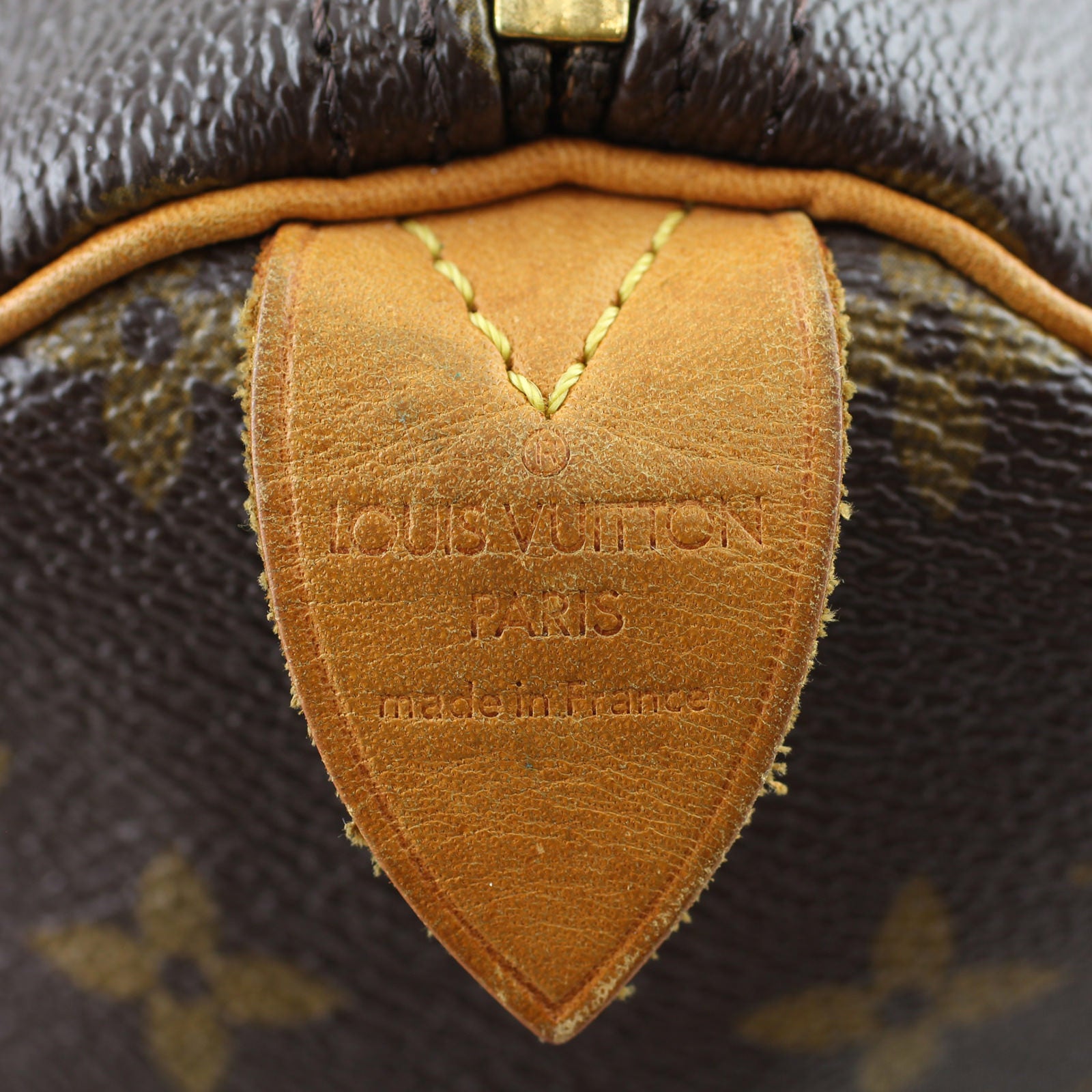 Louis Vuitton Speedy 30 Monogram stamp