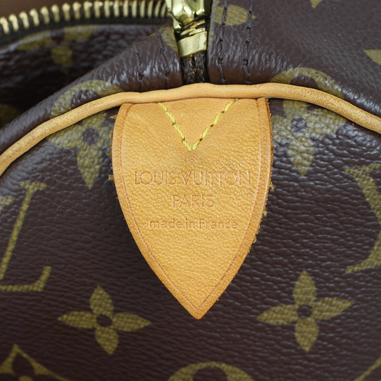 Louis Vuitton Speedy 30 Monogram Stamp