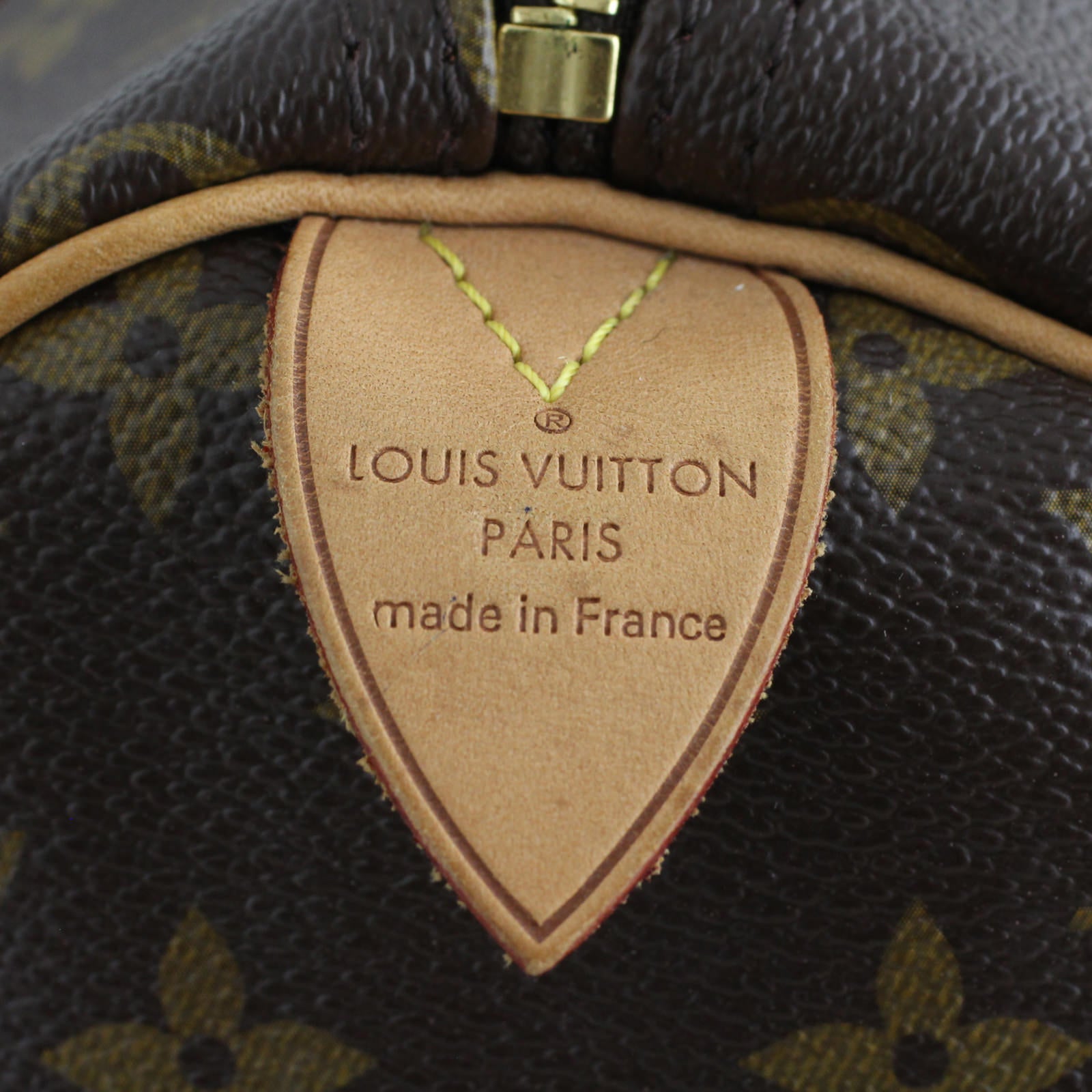 Louis Vuitton Speedy 30 Monogram Stamp