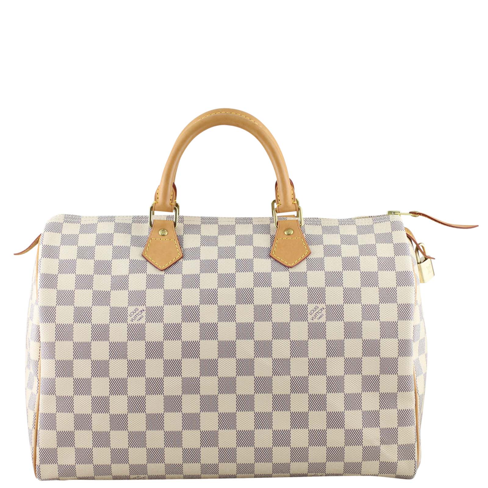 Louis Vuitton Speedy 35 Damier Azur Front
