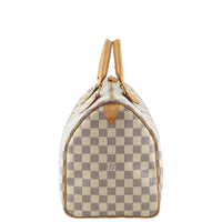 Louis Vuitton Speedy 35 Damier Azur Left