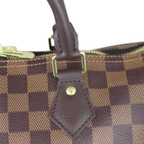 Louis Vuitton Speedy 35 Bandouliere Damier Ebene Corner