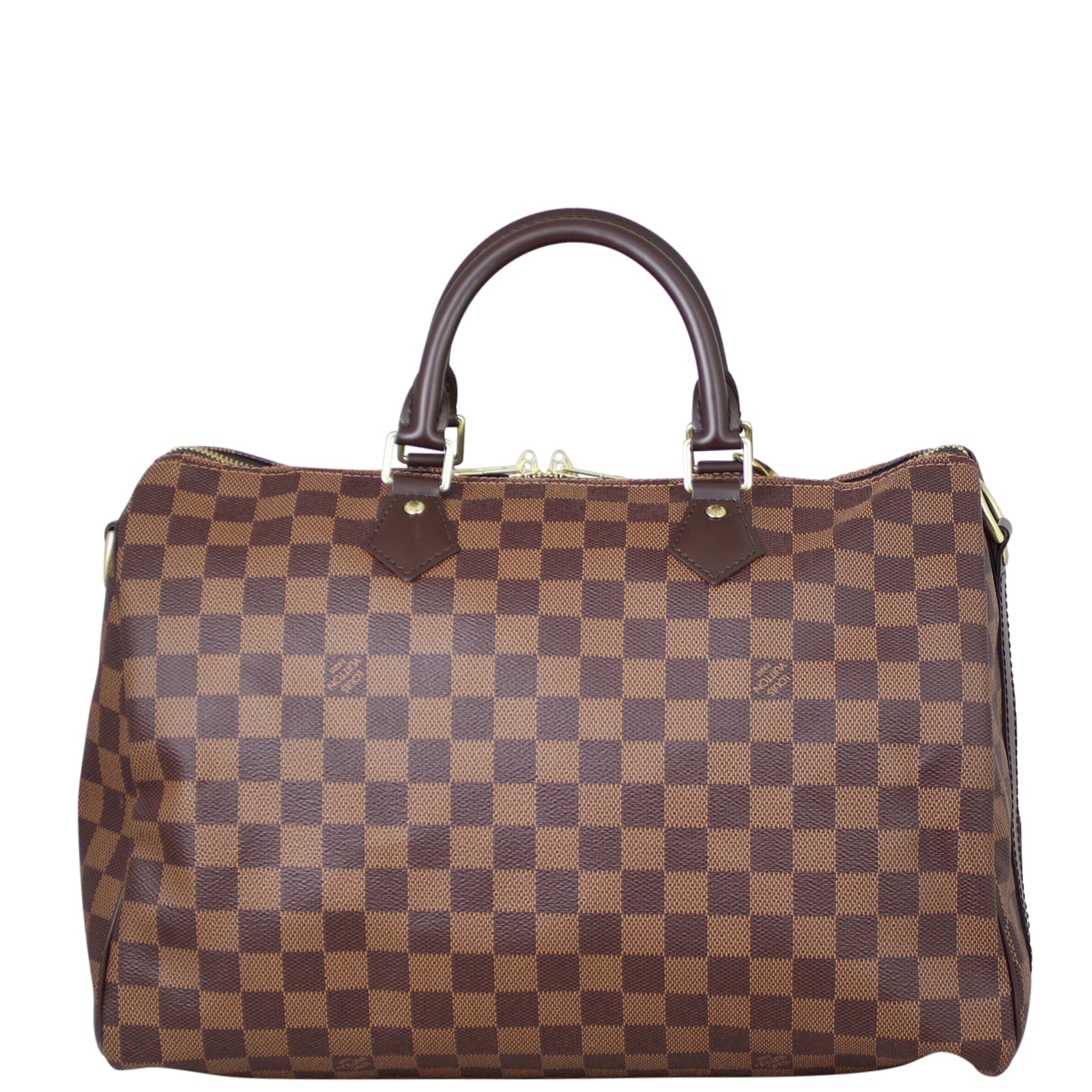 Louis Vuitton Speedy 35 Bandouliere Damier Ebene Back