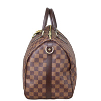 Louis Vuitton Speedy 35 Bandouliere Damier Ebene Side