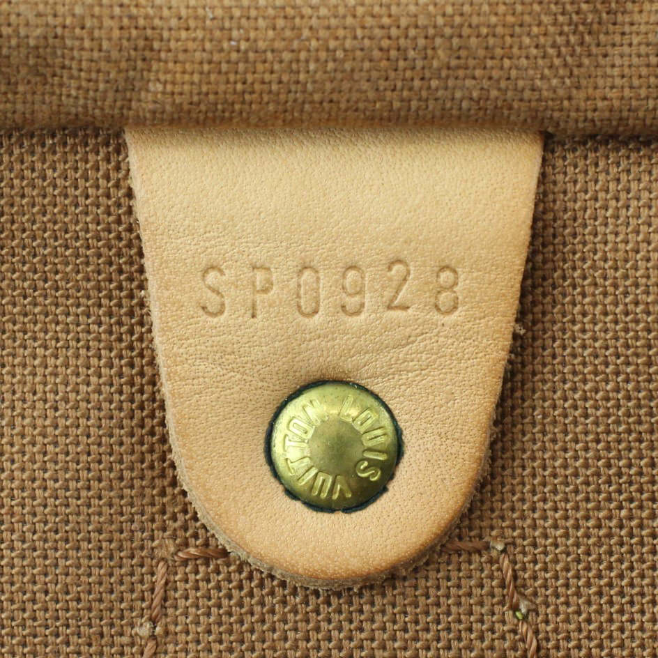 Louis Vuitton Speedy 35 Code