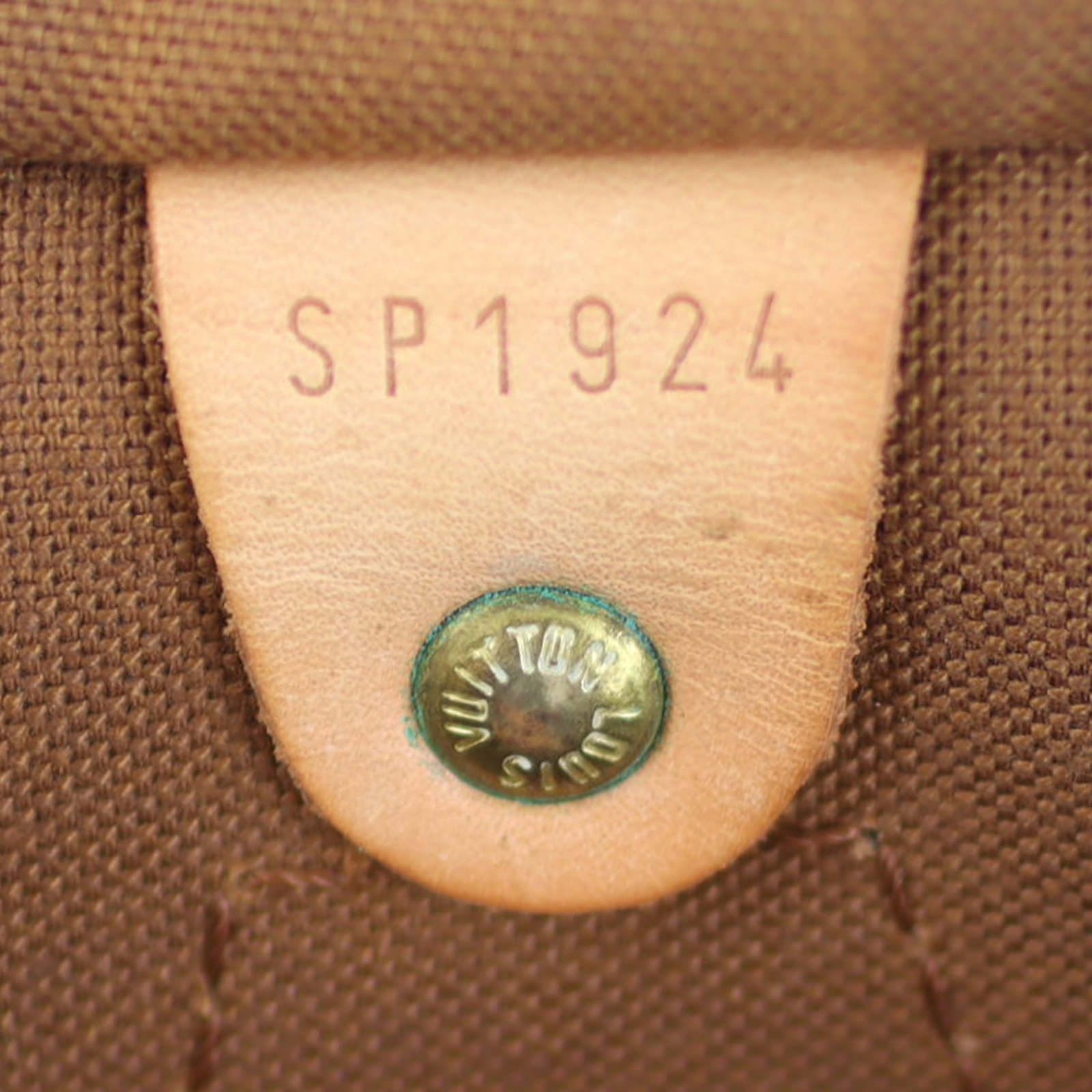 Louis Vuitton Speedy 35 Monogram Code