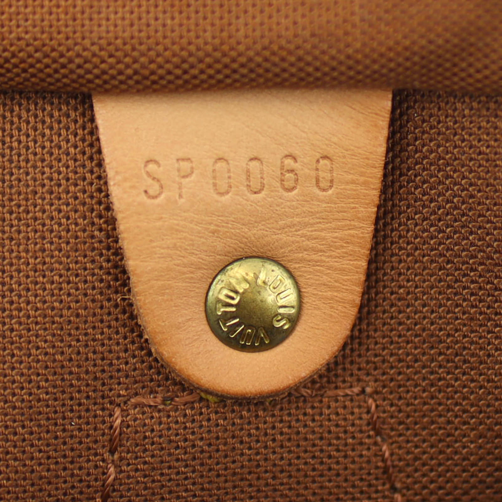 Louis Vuitton Speedy 35 Monogram Code