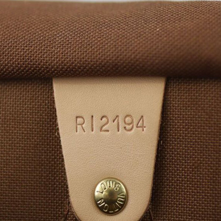 Louis Vuitton Speedy 35 Monogram Date code