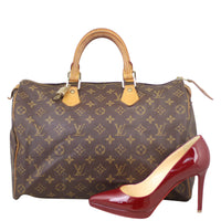Louis Vuitton Speedy 35 Monogram Shoe