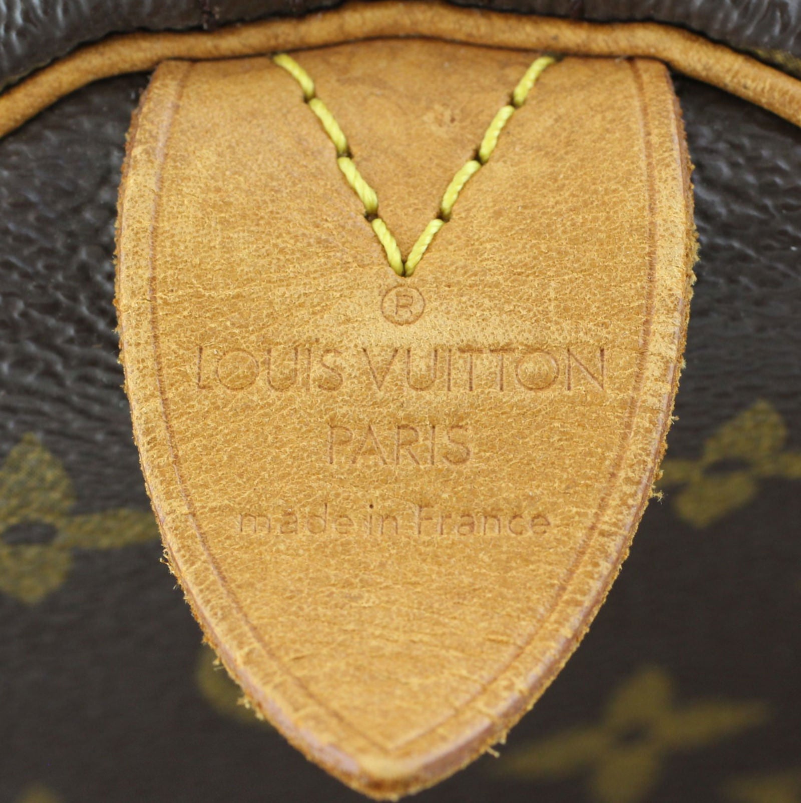 Louis Vuitton Speedy 35 Stamp