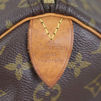 Louis Vuitton Speedy 35 Monogram Stamp