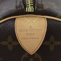 Louis Vuitton Speedy 35 Monogram Stamp