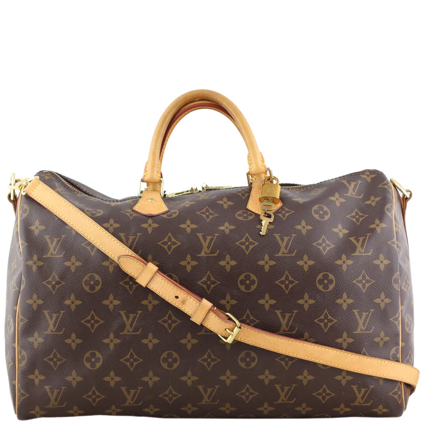 Louis Vuitton Speedy 40 Bandouliere Monogram Front