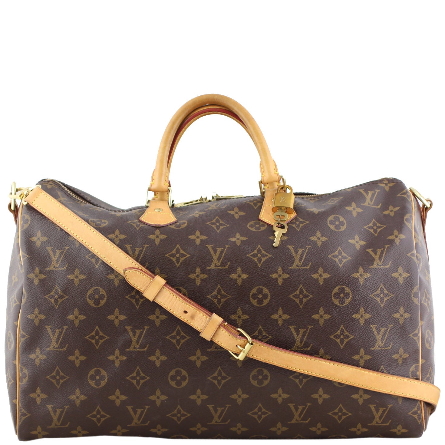 Louis Vuitton Speedy 40 Bandouliere Monogram Front