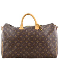 Louis Vuitton Speedy 40 Bandouliere Monogram Front